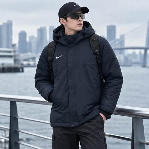 NIKE耐克羽绒服男装2026冬季新款户外运动保暖羽绒厚外套JF8953