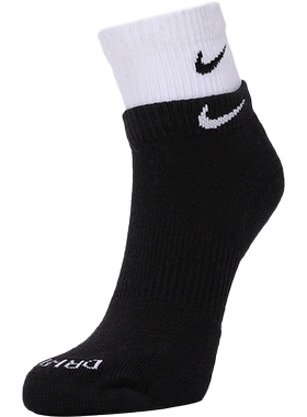 耐克NIKE男子配饰中袜一双装EVERYDAY袜子DH4058-011