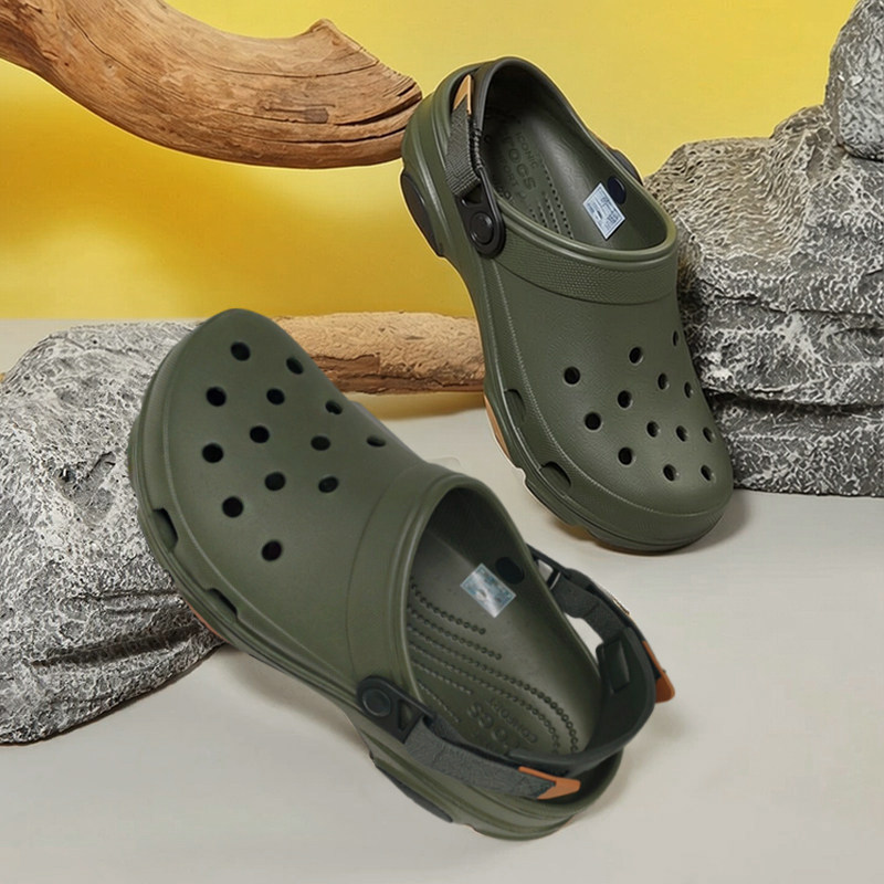 Crocs卡骆驰洞洞鞋男鞋女鞋凉拖鞋户外沙滩鞋包头厚底拖鞋外穿