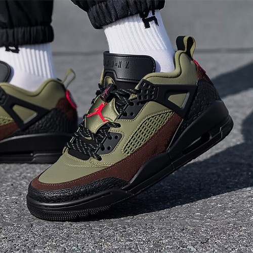 Nike耐克男鞋2025冬季新款JORDAN厚底绿色休闲运动板鞋IH1782-200