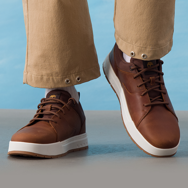 添柏岚（Timberland）板鞋男鞋复古低帮秋冬户外通勤耐磨皮革经典
