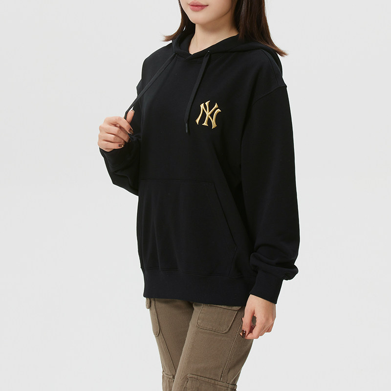 MLB男装女装 2026春季新款情侣运动服潮流时尚休闲连帽卫衣套头衫