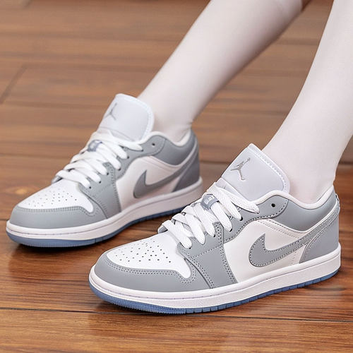 Nike耐克板鞋aj1女鞋25秋季新款低帮运动轻便耐磨休闲鞋篮球鞋子