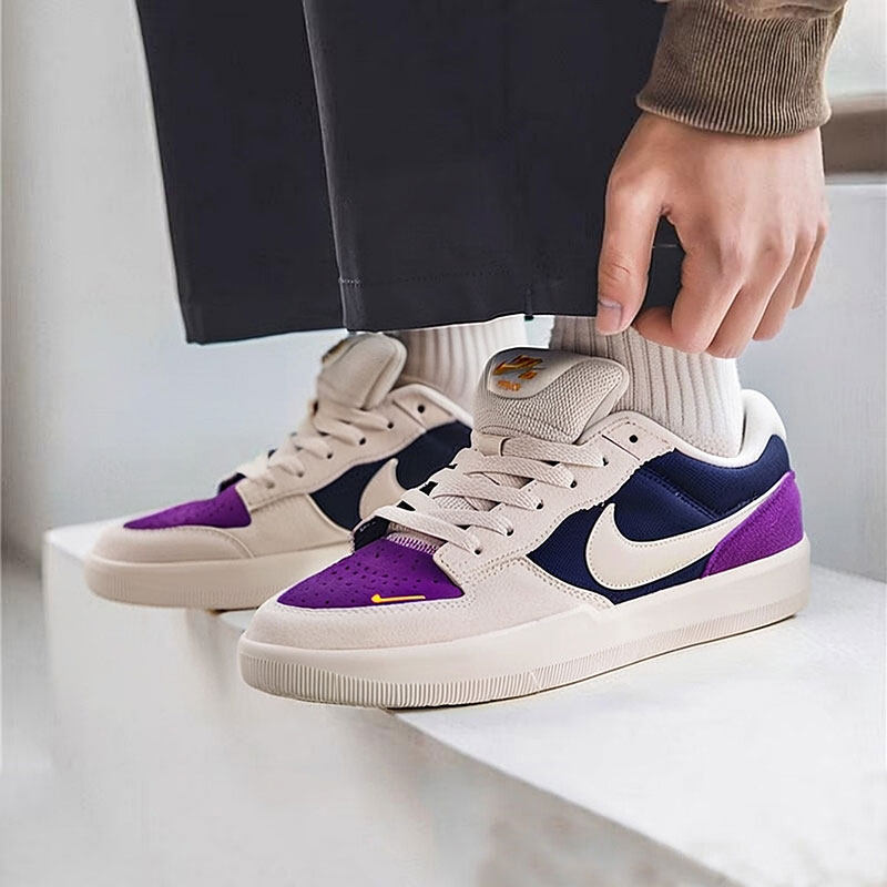 NIKE SB Force耐克板鞋男款春季滑板青少年低帮轻便运动休闲鞋