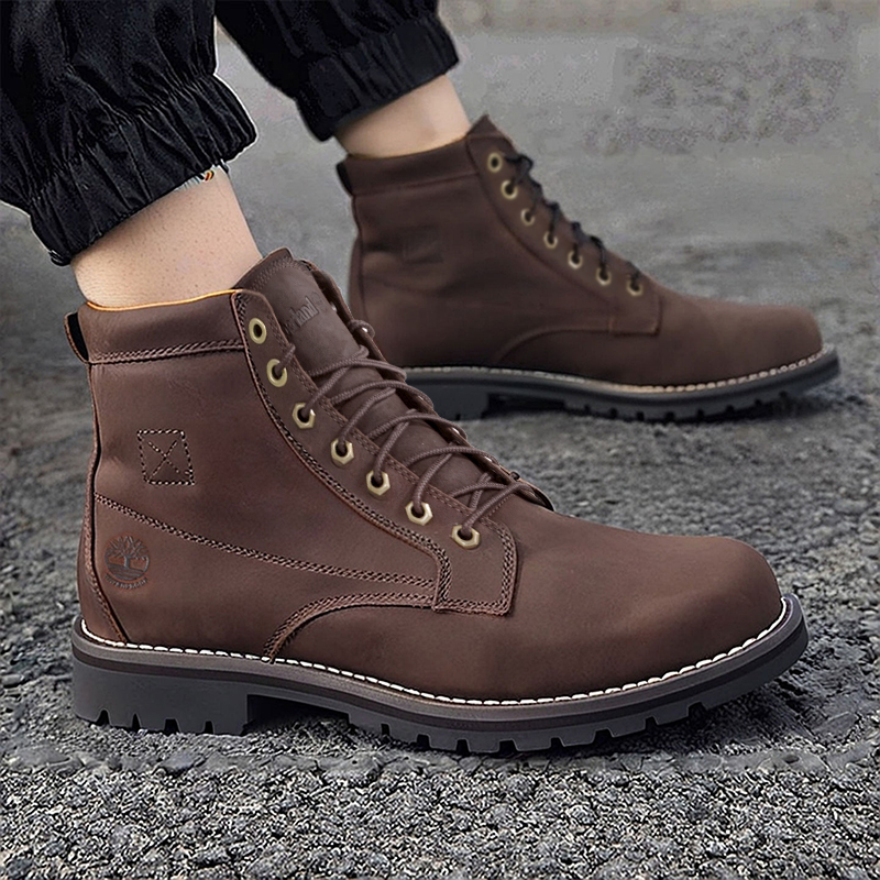 Timberland添柏岚冬季户外徒步登山鞋工装靴子男鞋踢不烂运动鞋