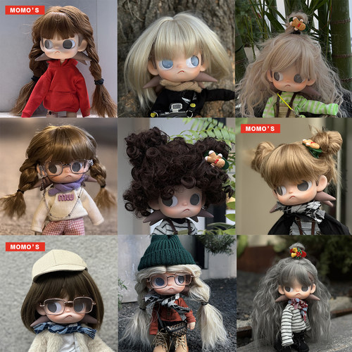 MOMOS嘎子姐1/8Molly假发直接带