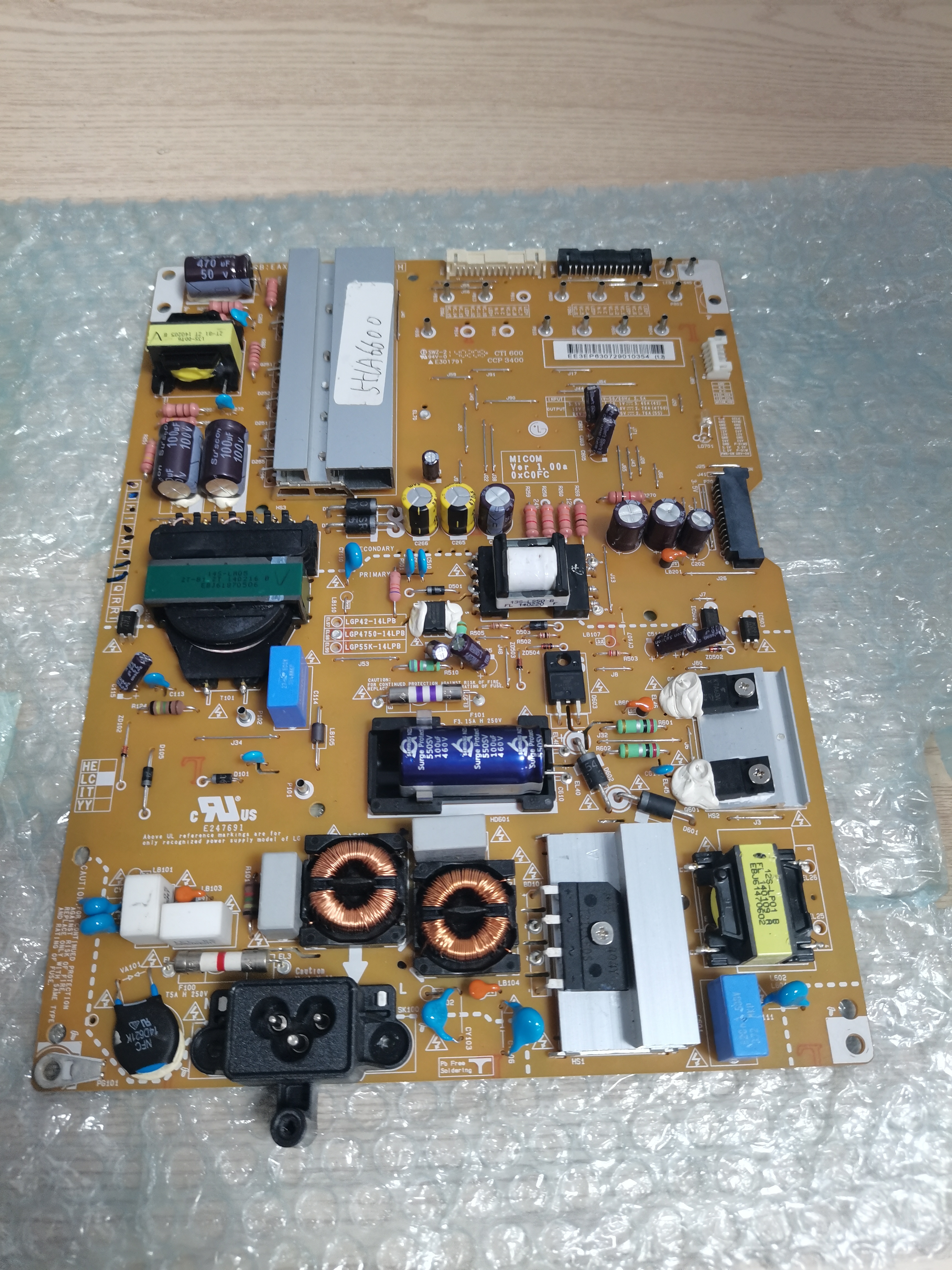 适用原装LG电视机电源板55GB7800-CC电脑版EAX65424001/63072901