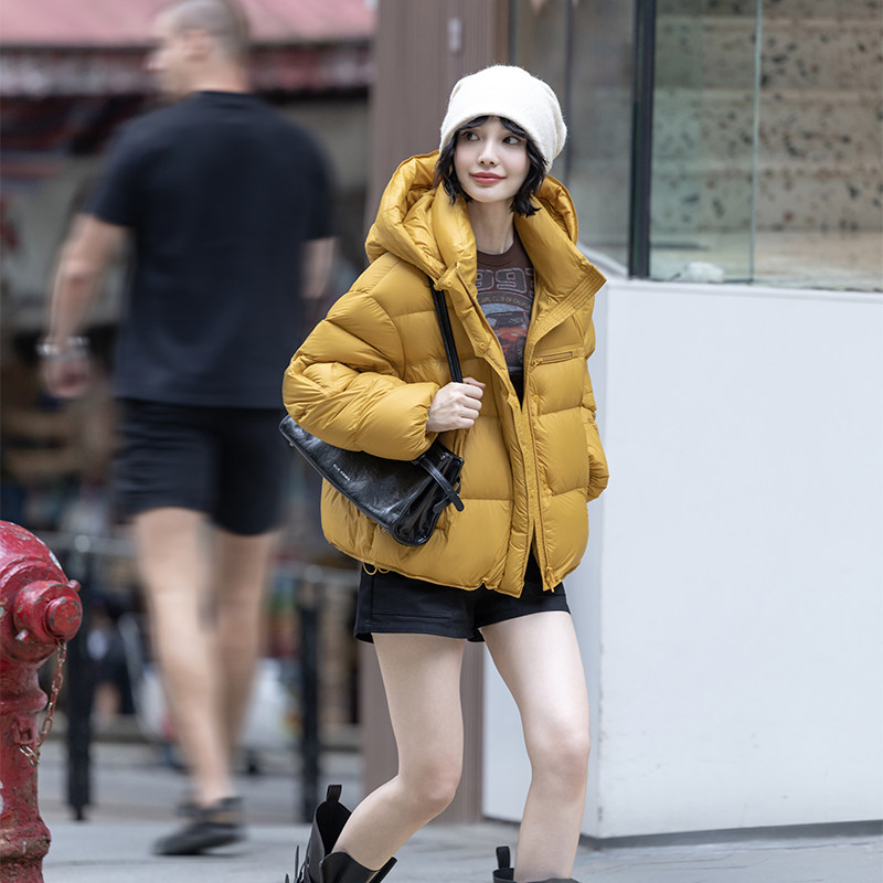 某鸭同款2025年秋冬新款时尚休闲百搭女士短款厚款外套爆款羽绒服,女装/女士精品,羽绒服,淘宝优惠券,粉丝福利购,淘宝优惠卷