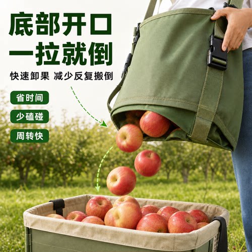 水果采摘专用包苹果果园猕猴桃高空摘果神器采果袋摘苹果橘子梨子