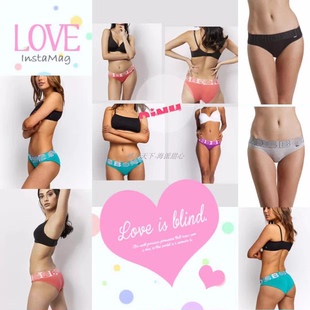 澳洲 棉质料高品质宽橡筋HIPHANGER款 女士三角内裤低腰款