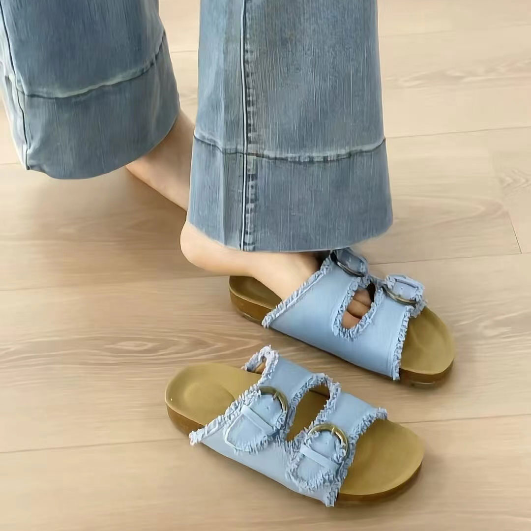 【品质研发】牛仔布勃肯鞋