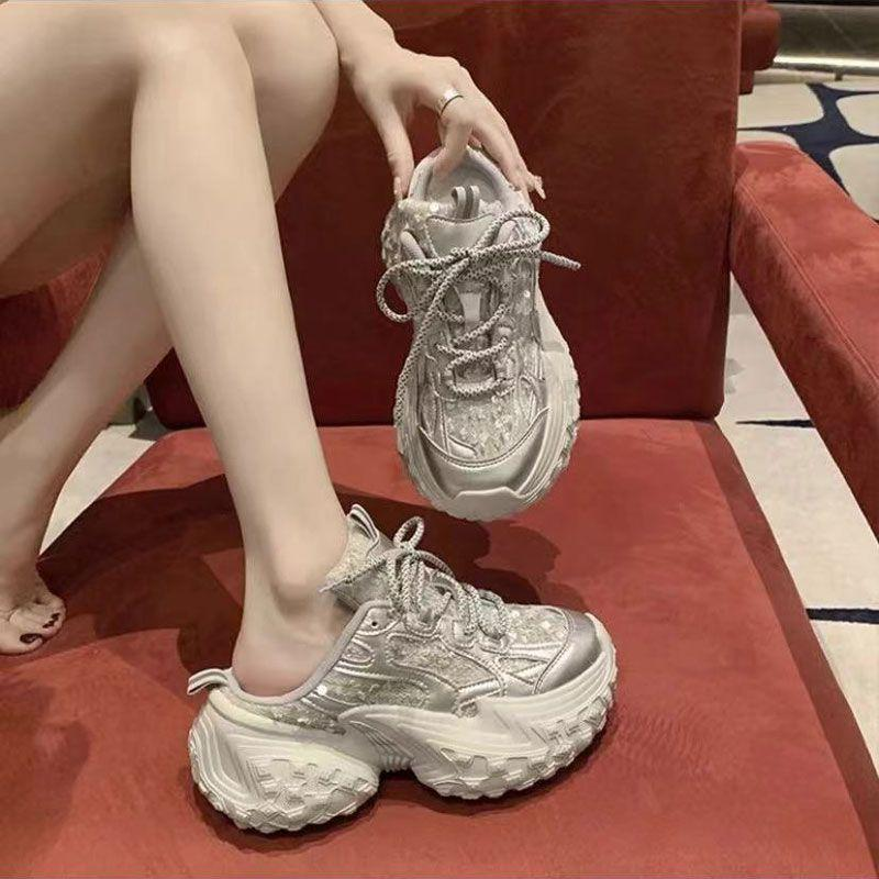 拒绝不了一双增高显腿细老爹鞋