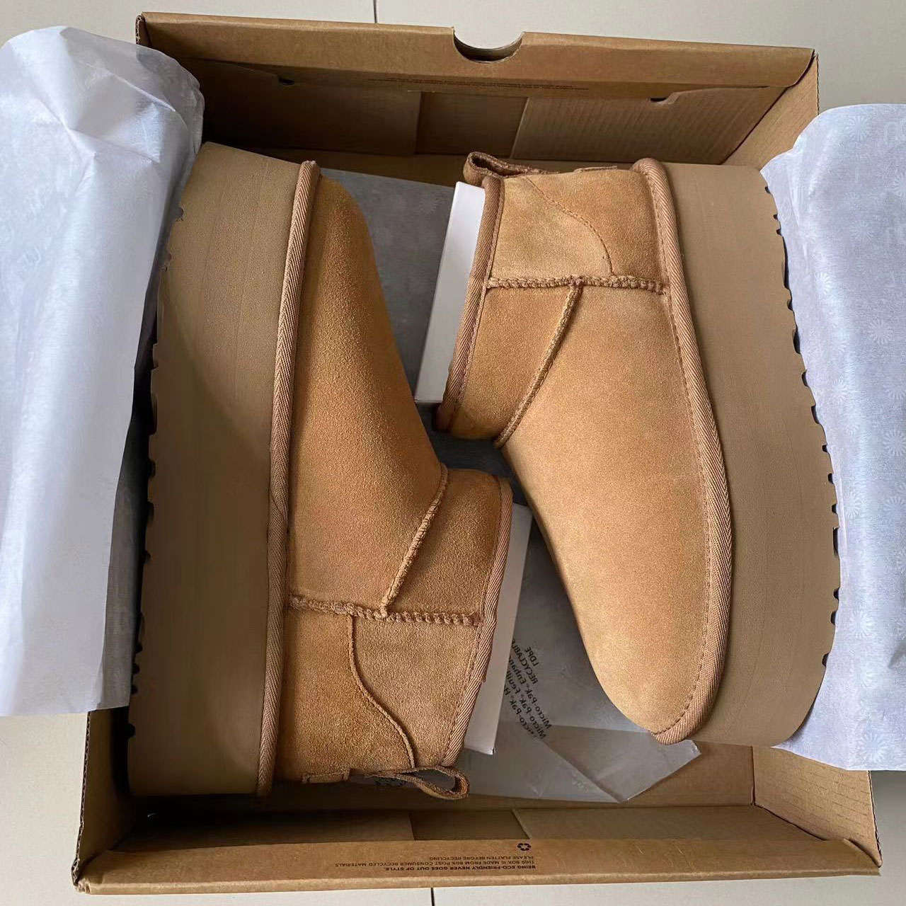 正确版周冬雨同款雪地靴