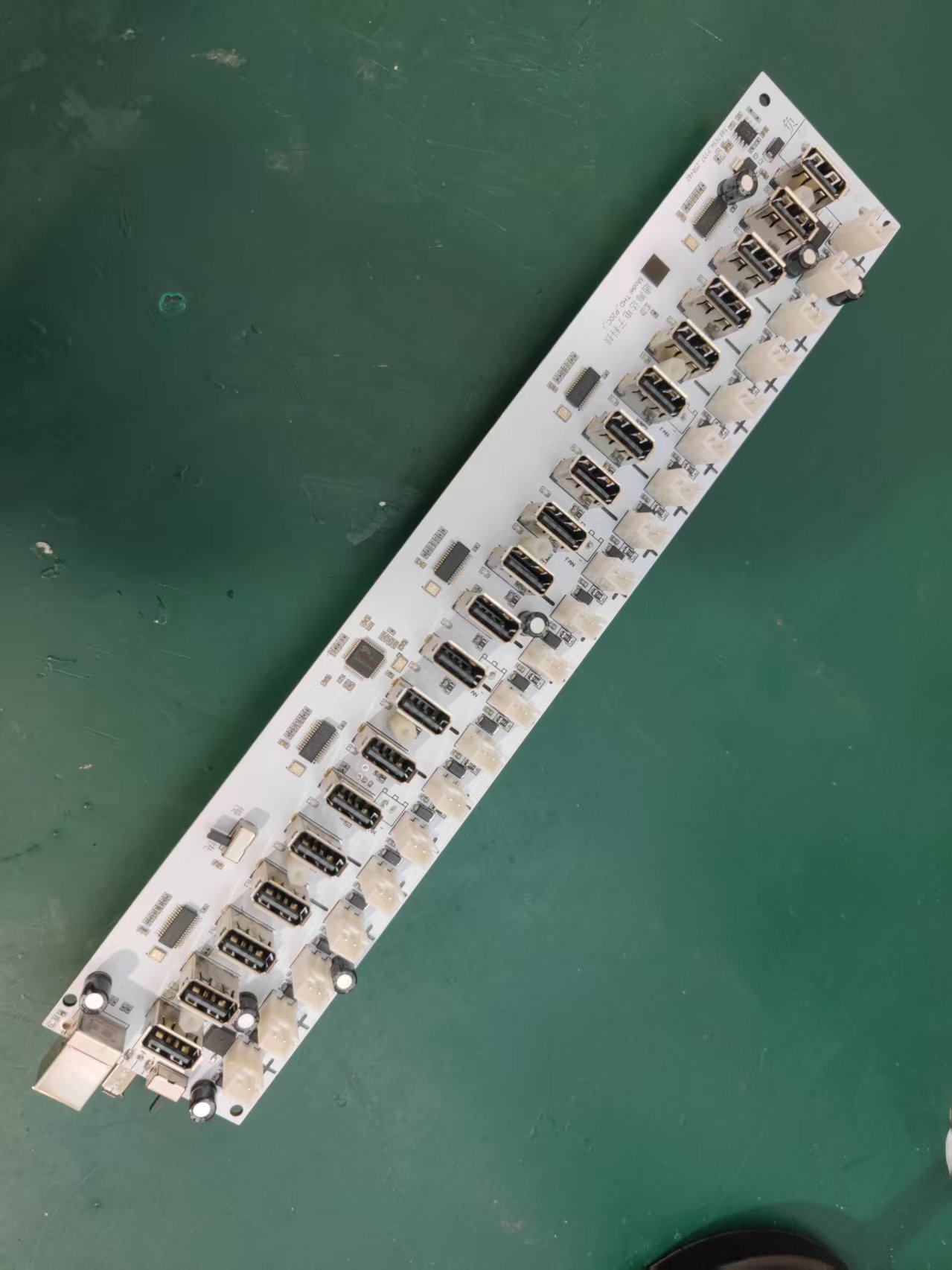 22口hub集线器sub控制器USB拓展坞主板机改直供电