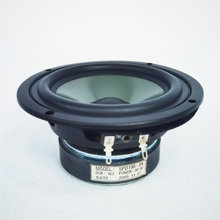 优质4寸全频喇叭单元 12欧30w人声 橡皮边复合涂层震盆自带密封垫6