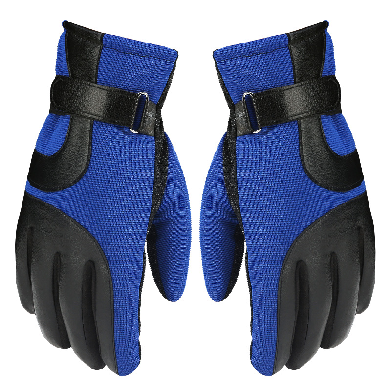 Gants pour homme KAL ANWEI     en velours - Ref 2782343 Image 4