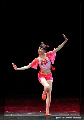 六一小扁担三尺三头饰2026演出服少年少女古典舞蹈服装舞服桃李杯