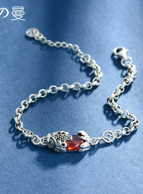 925银复古时尚百搭貔貅手链