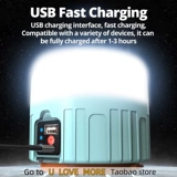 Светодиодная лампа с солнечной палаткой USB зарядка на открытом воздухе