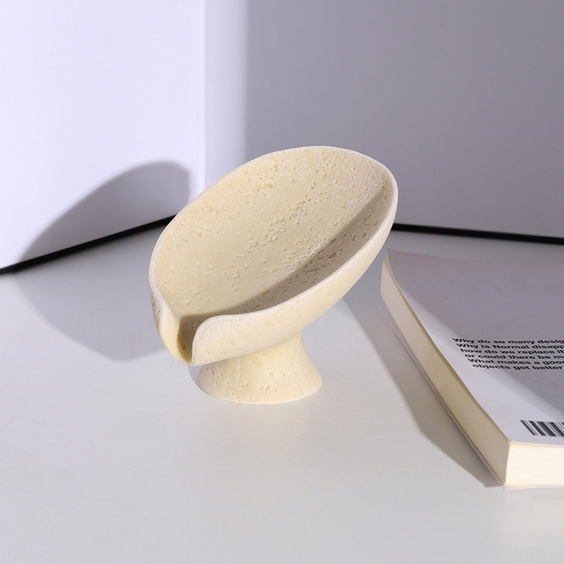 洞石皂碟香皂盒沥水肥皂盒高级轻奢卫生间酒店香皂置物架家用皂架,家庭/个人清洁工具,皂盒,淘宝优惠券,粉丝福利购,淘宝优惠卷