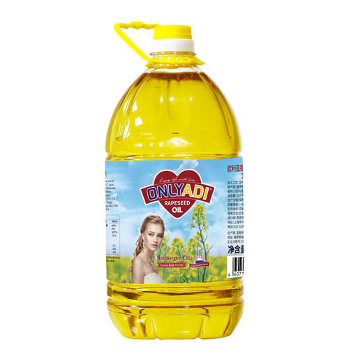 欧利亚提原瓶原装进口俄罗斯低芥酸压榨一级菜籽油食用油营养冷榨