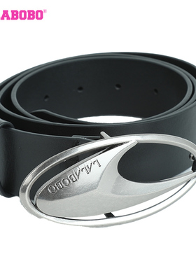 LALABOBO秋季新品款潮流街头美式可爱时尚皮质腰带女|LBCD-WQPY14