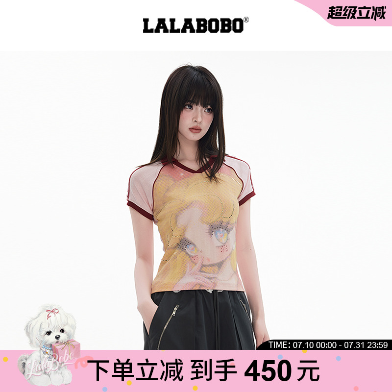 LALABOBO曾姿晔欧若拉短袖T恤