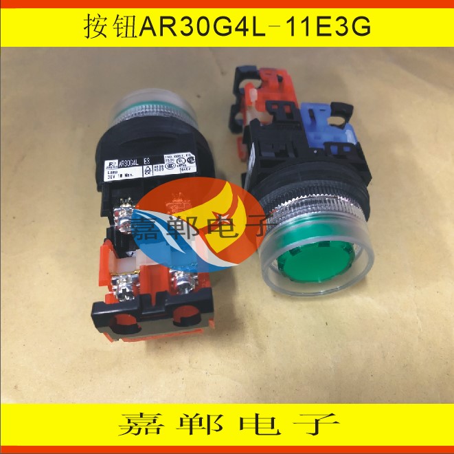 富士FUJI 凸头/透明全防护白炽灯按钮AR30G4L-11E3G