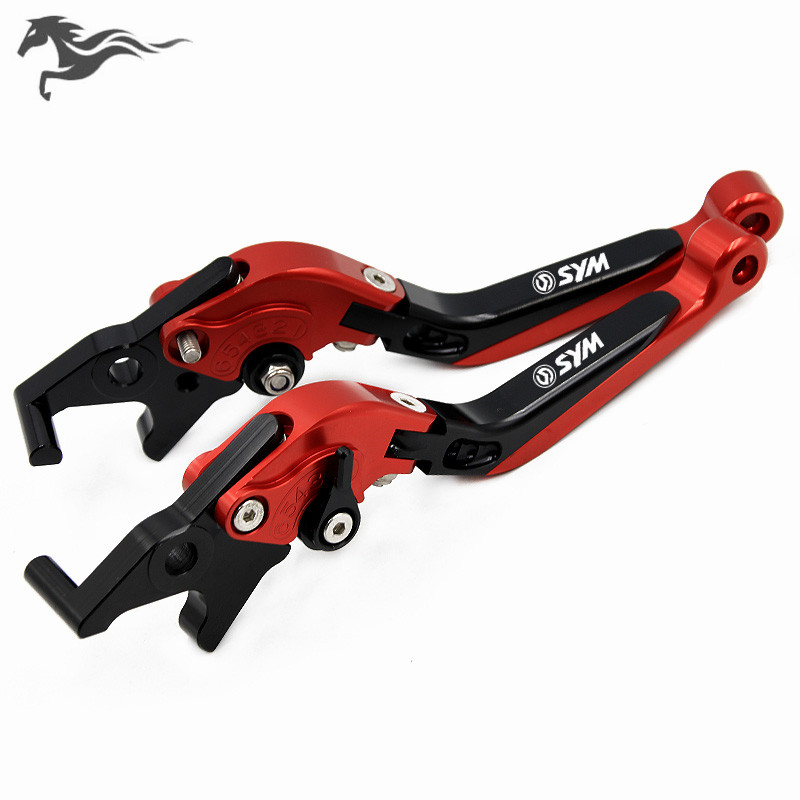适用SYM三阳DRG150 158 龙兽 改装刹车牛角手把手柄拉杆