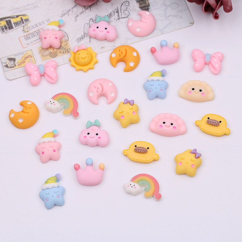 星星彩虹云朵网红树脂贴片手机壳 diy发夹发圈发箍发饰品材料配件,饰品/流行首饰/时尚饰品新,其他DIY饰品配件,淘宝优惠券,粉丝福利购,淘宝优惠卷