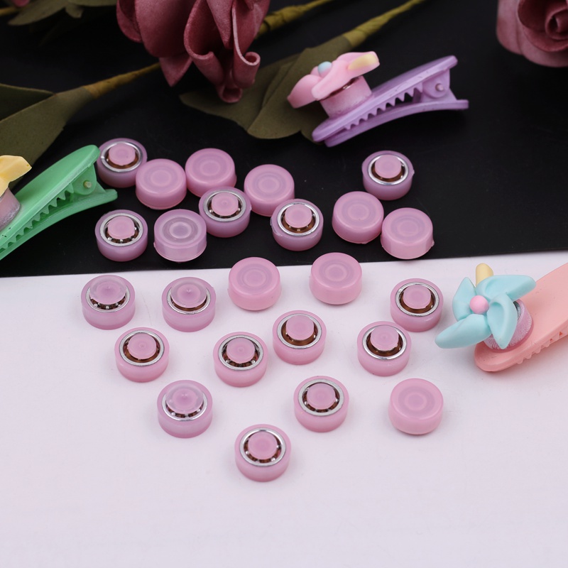 发夹发绳旋转转小轴承树脂配件