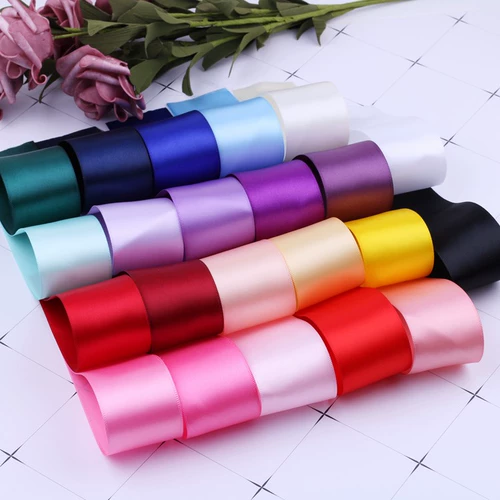 Двусторонная лента ручной работы, аксессуар для волос, аксессуары, 3.8см, из полиэстера, DIY