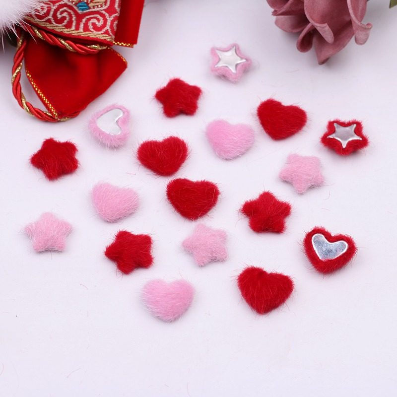10个装冬季新款马毛爱心桃心平底扣diy古风花瓣花心发饰材料配件,饰品/流行首饰/时尚饰品新,其他DIY饰品配件,淘宝优惠券,粉丝福利购,淘宝优惠卷