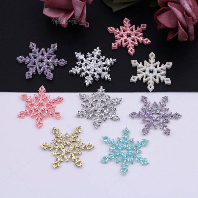 冰雪装饰闪粉不织布雪花片 DIY手工儿童公主发饰饰品材料配件,饰品/流行首饰/时尚饰品新,其他DIY饰品配件,淘宝优惠券,粉丝福利购,淘宝优惠卷
