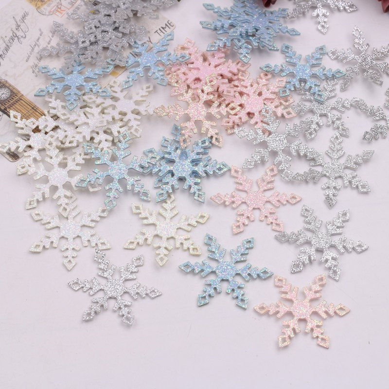 5.5厘米菱形金粉雪花片圣诞节diy饰品材料发饰发夹鞋袜装饰配件,饰品/流行首饰/时尚饰品新,其他DIY饰品配件,淘宝优惠券,粉丝福利购,淘宝优惠卷