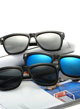 墨镜女夏2024高级感五角星新款防紫外线海边遮阳防晒护目太阳眼镜