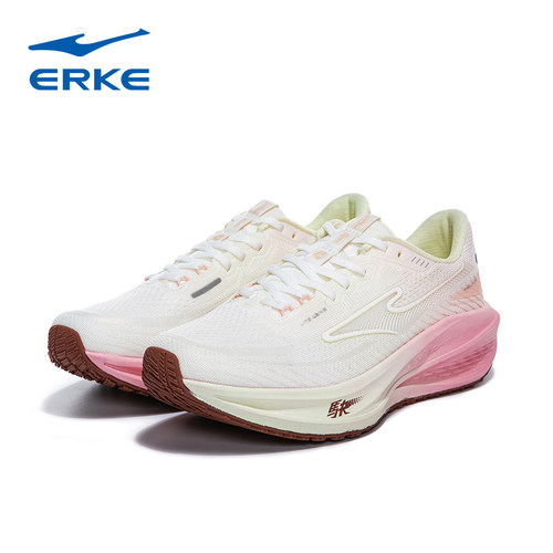 鸿星尔克女鞋2026春季新款飞駃4.0减震运动休闲跑步鞋12126103009