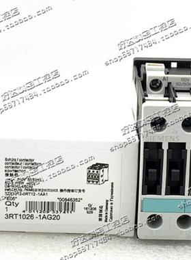 3RT1026-1AG20 AC110V 西门子接触器 3RT1026-1A..0 现货全新正品