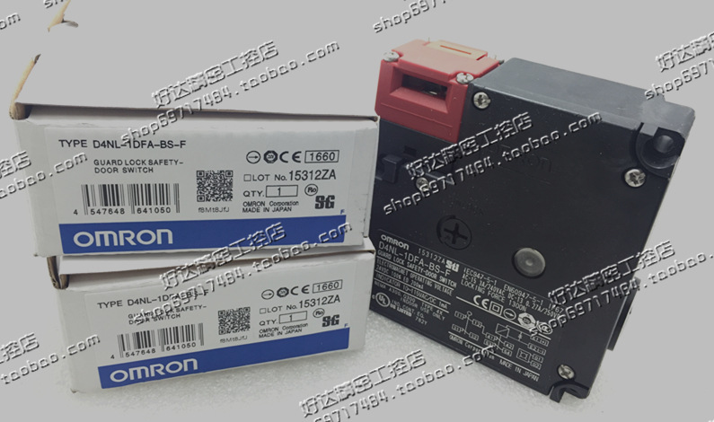 D4NL-1DFA-BS-F 24VDC 进口日本欧姆龙安全门开关 现货正品全新