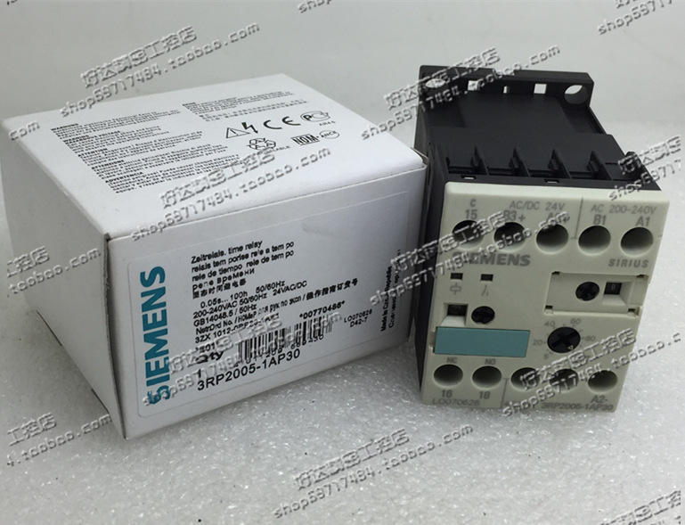 原装正品 西门子 siemens 时间继电器 3RP2005-1AP30 现货销售