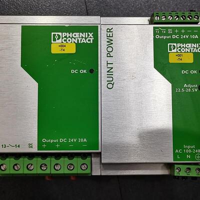 2938620 2938604/10A 2938581/5A QUINT-PS-100-240AC/24DC/20A