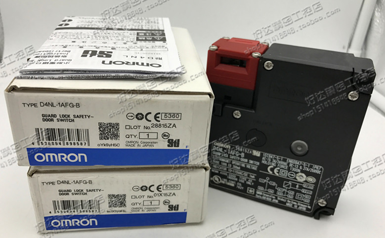 D4NL-1AFG-B D4NL-2AFG-B D4NL-4AFG-B 欧姆龙安全开关 现货正品