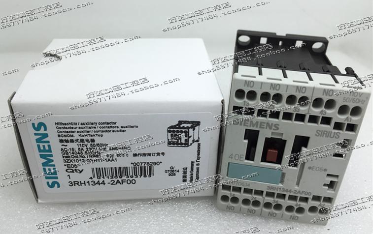 原装正品 西门子SIEMENS 中间继电器 3RH1344-2AF00 AC110V 现货