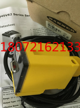 全新原装美国邦纳 BANNER 光电开关Q45VR2DL 正品