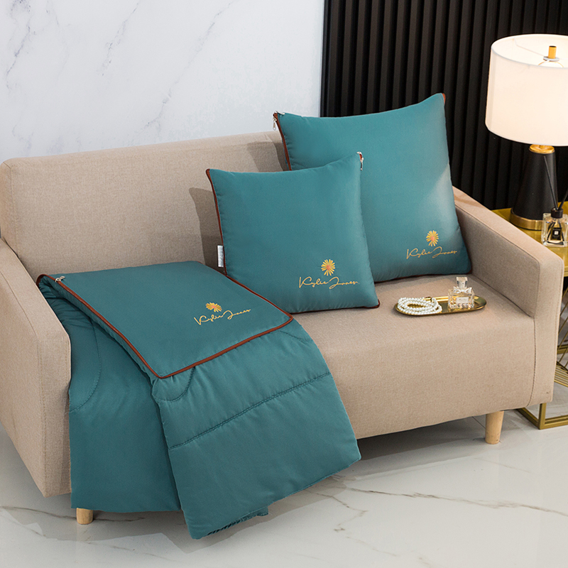 抱枕被子两用汽车载二合一办公室靠背垫车内午睡毯子枕头四季通用