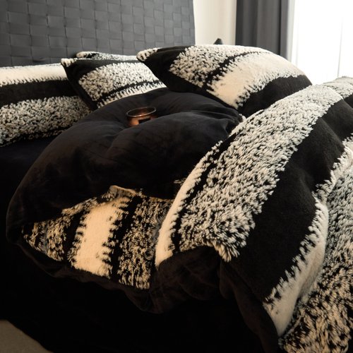 冬季舒棉绒四件套加厚双面牛奶绒床单被套罩珊瑚绒床笠款床上用品