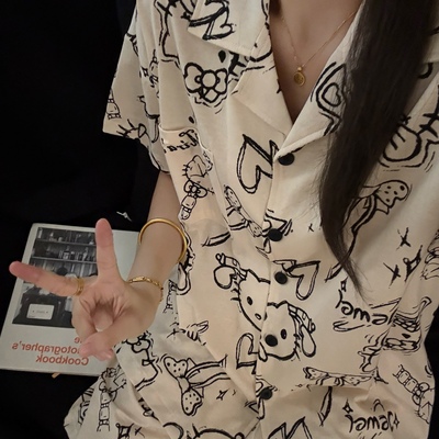 hellokitty猫睡衣女夏季纯棉短袖短裤可爱卡通家居服套装可外穿