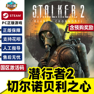 Steam 潜行者2 切尔诺贝利之心 S.T.A.L.K.E.R. 2: Heart of Chornobyl 国区激活码CDKEY 正版PC游戏