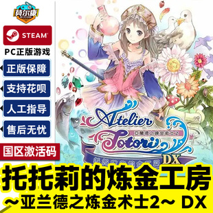 游戏 CDK正版 Steam托托莉 炼金工房亚兰德之炼金术士2国区激活码