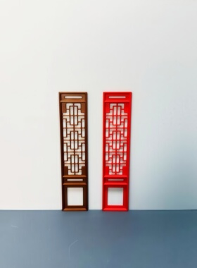 娃娃屋古风造景摆件 古风屏风 微景观DIY摆件 微缩场景摆件